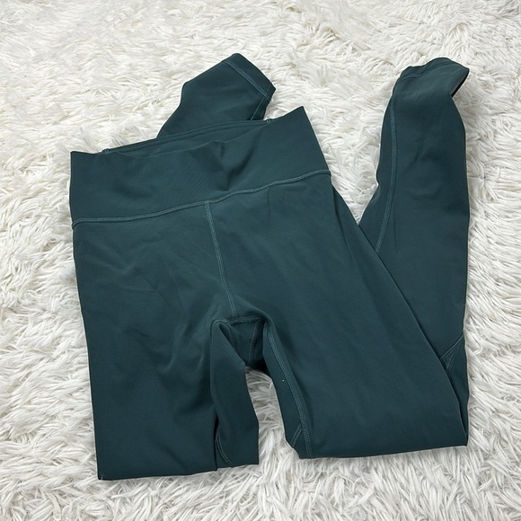 Lululemon Play Off The Pleats Tight *25" Teal Shadow - Picture 1 of 6